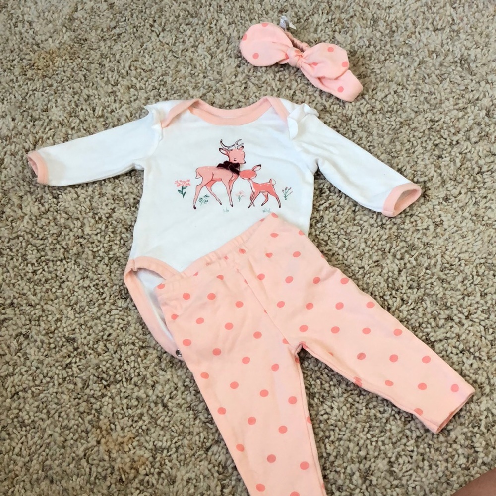 ✨Babygirl Matching Set w/ Bow